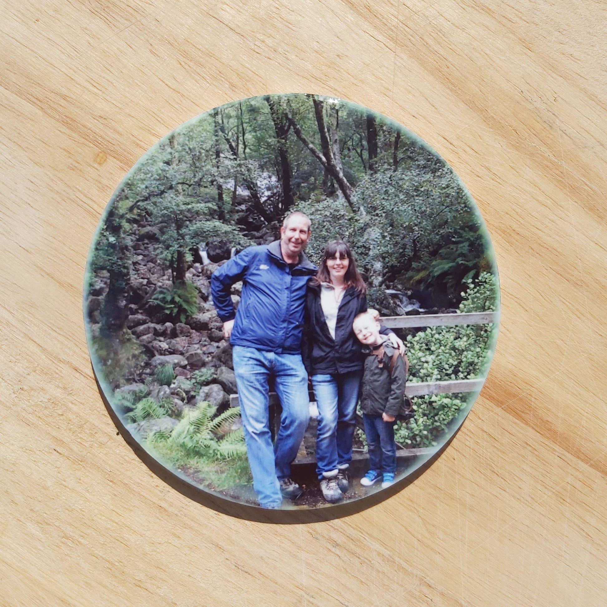 ceramic photo coaster - picture coaster - gift to give