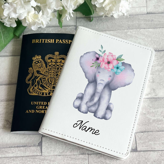 Elephant passport holder - Passport cover