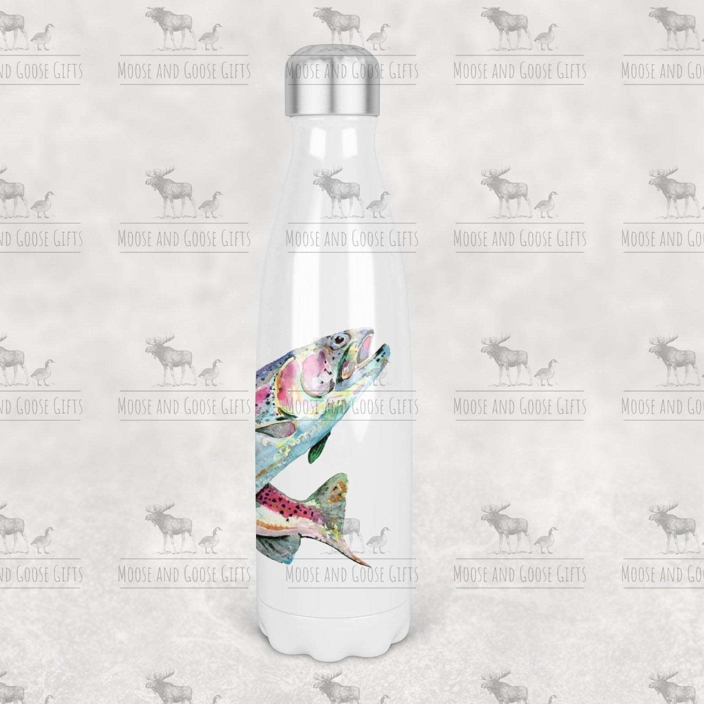 Insulated water bottle - design options - Moose and Goose Gifts