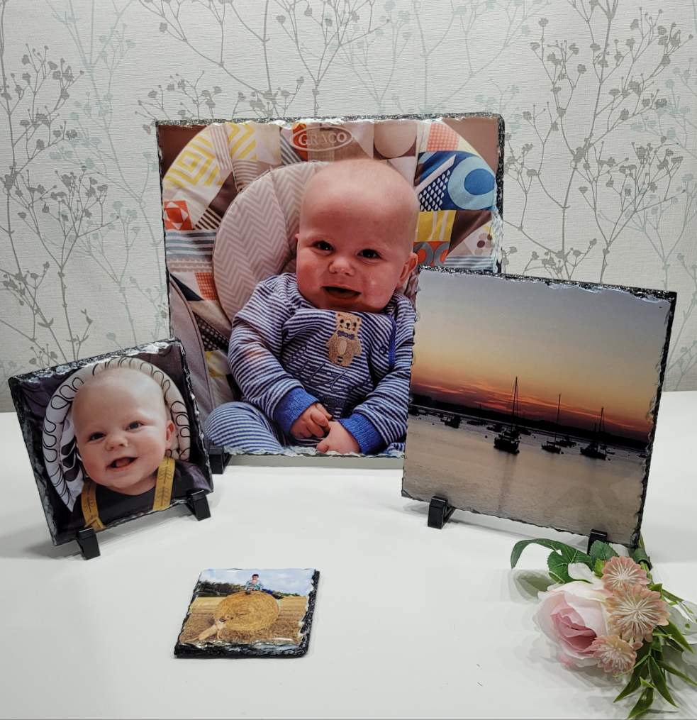 Personalised Slate Photos - 3 sizes