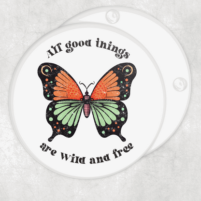 All good things are wild and free mug - ceramic