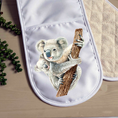 Koala double oven glove - Sew Tilley