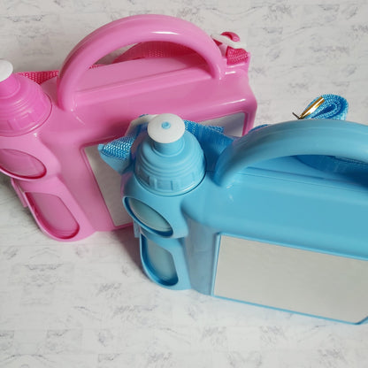 Digger lunch box with water bottle - Sew Tilley