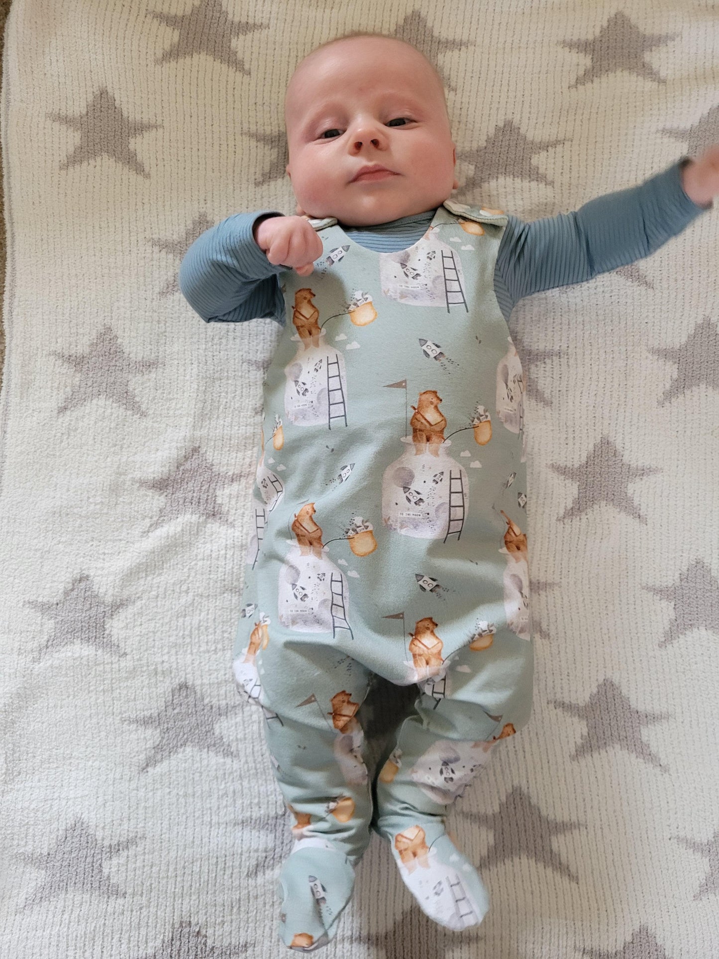 Footed Handmade Romper - Moose and Goose Gifts