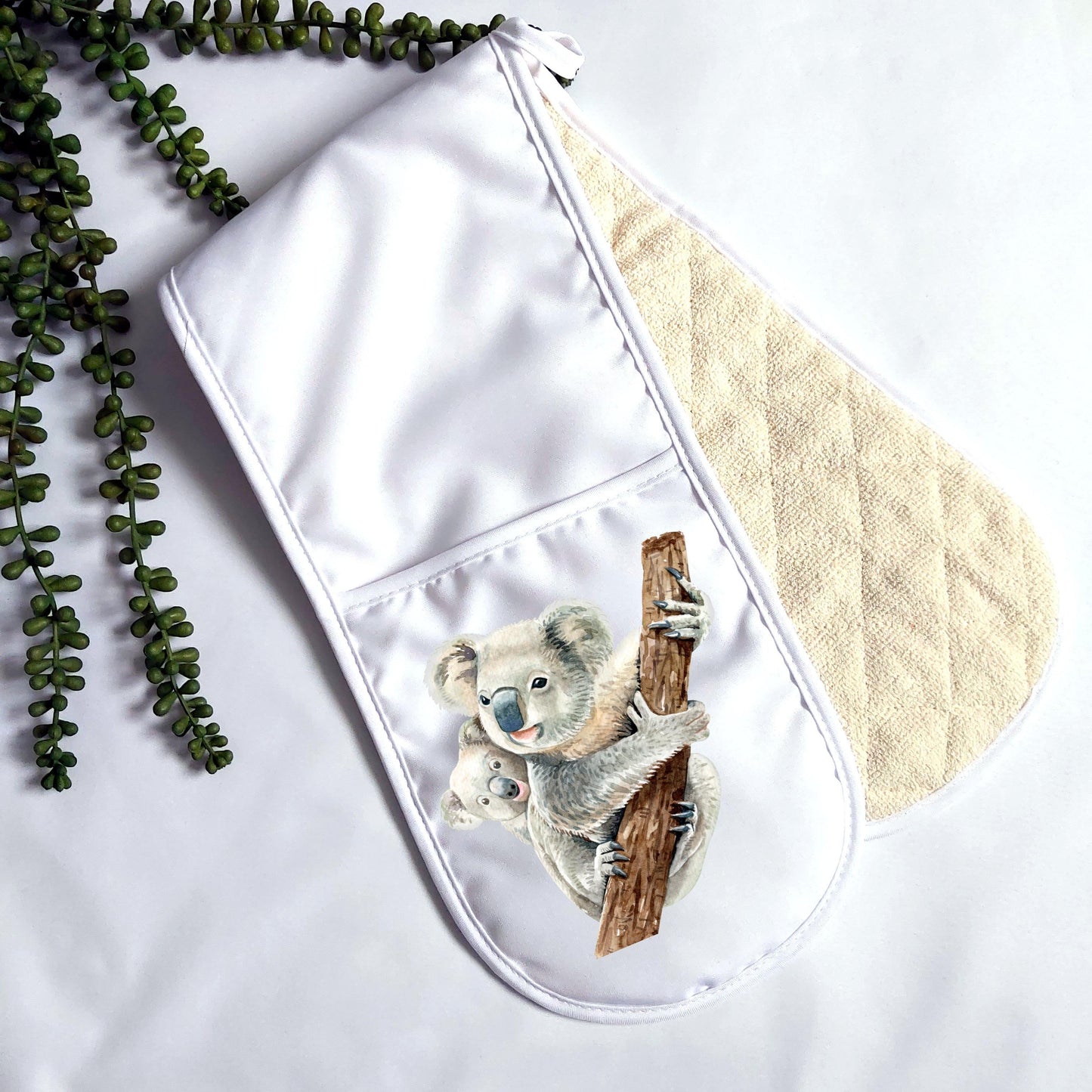 Koala double oven glove - Sew Tilley