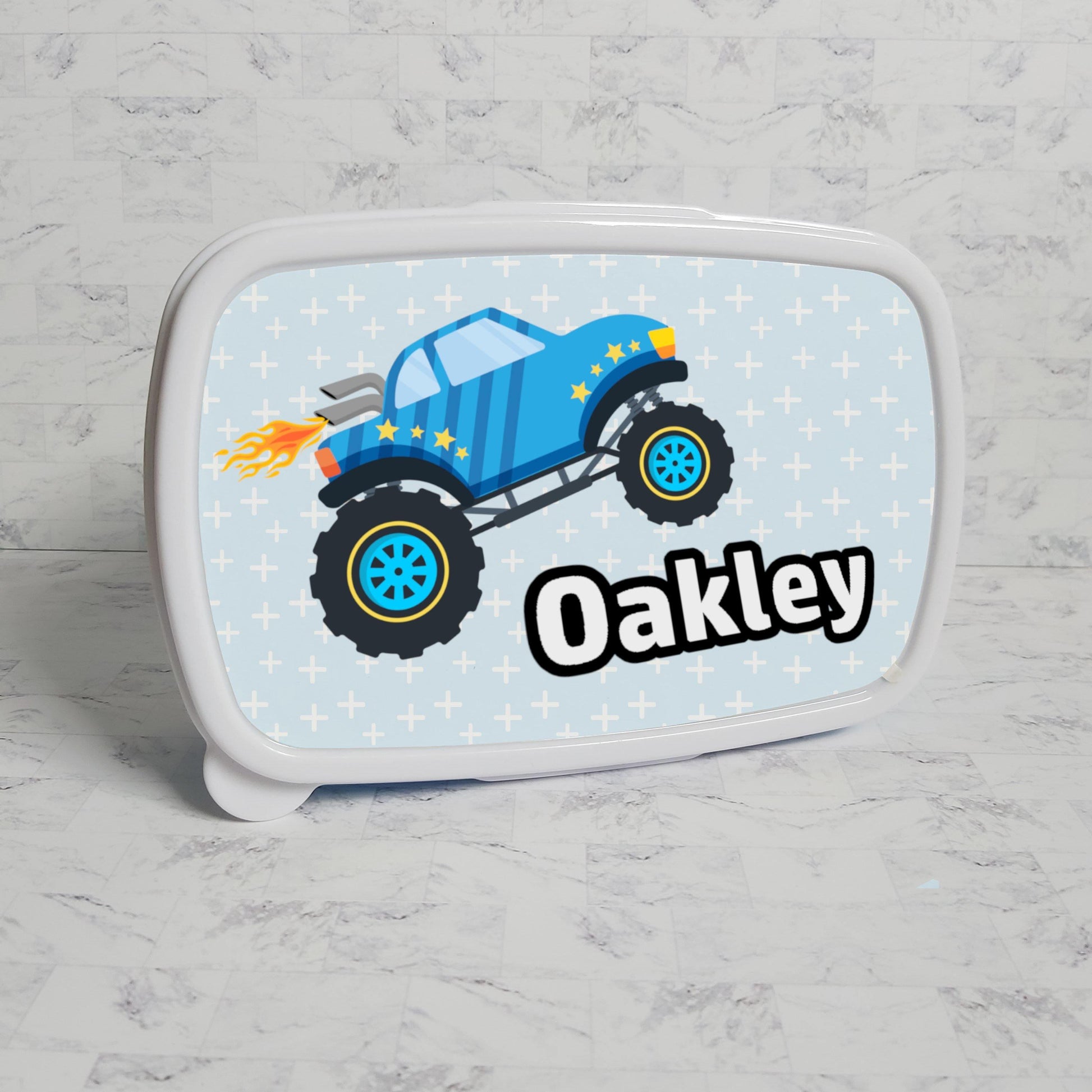 Monster truck snack tub - Sew Tilley